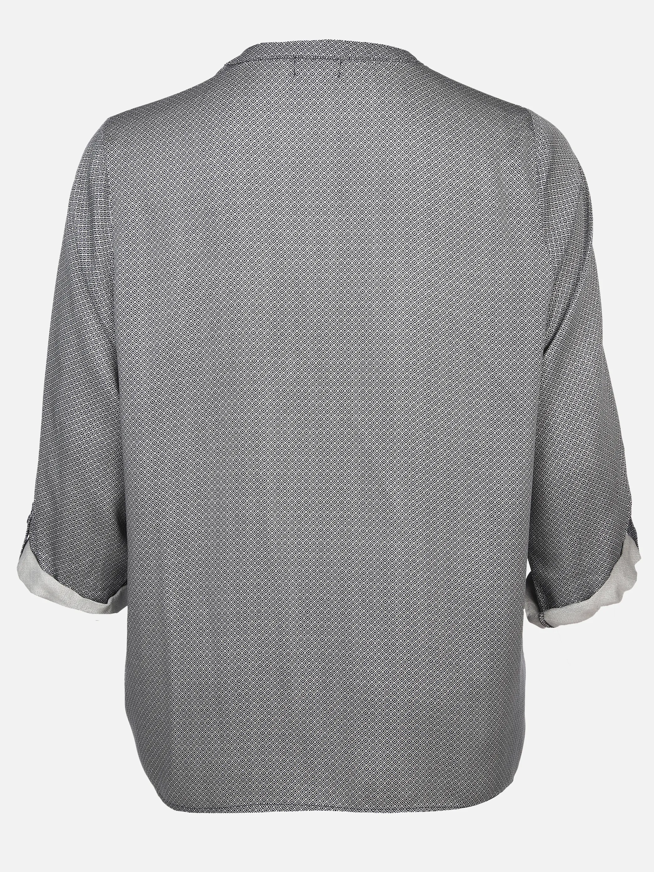 Große Größen Bluse im Minimalprint