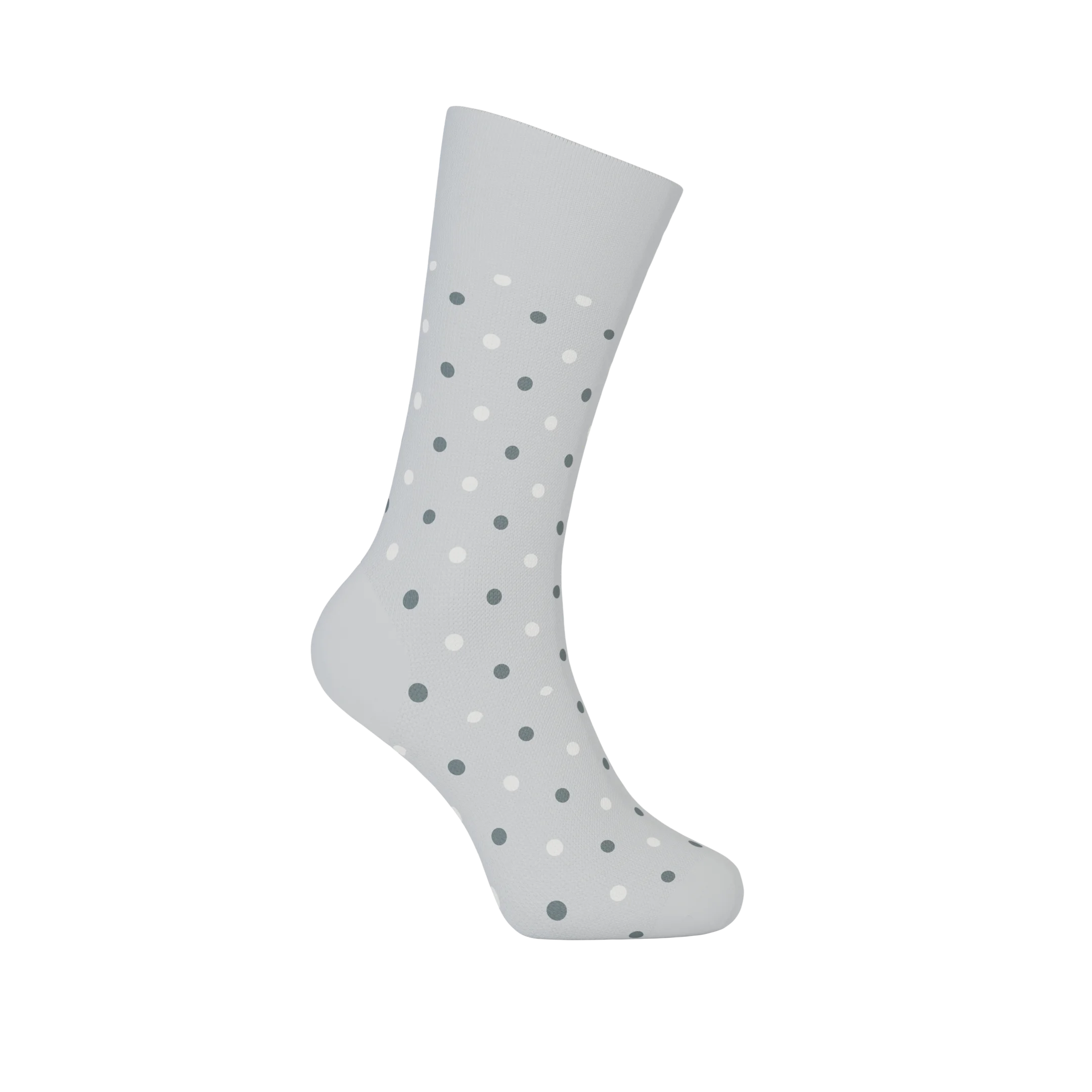 ECCO Classic Dotted Mid Cut Herren Halbhohe Socken Grau