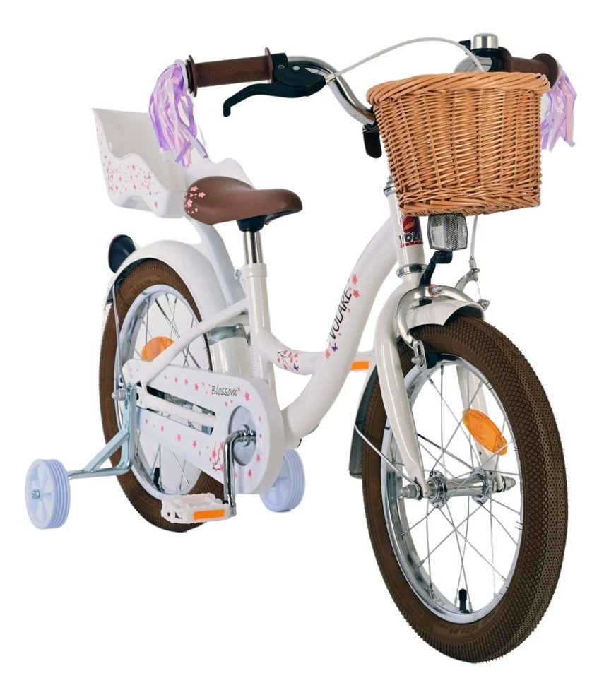 Volare - Børnecykel 16'' - Blossom Hvid
