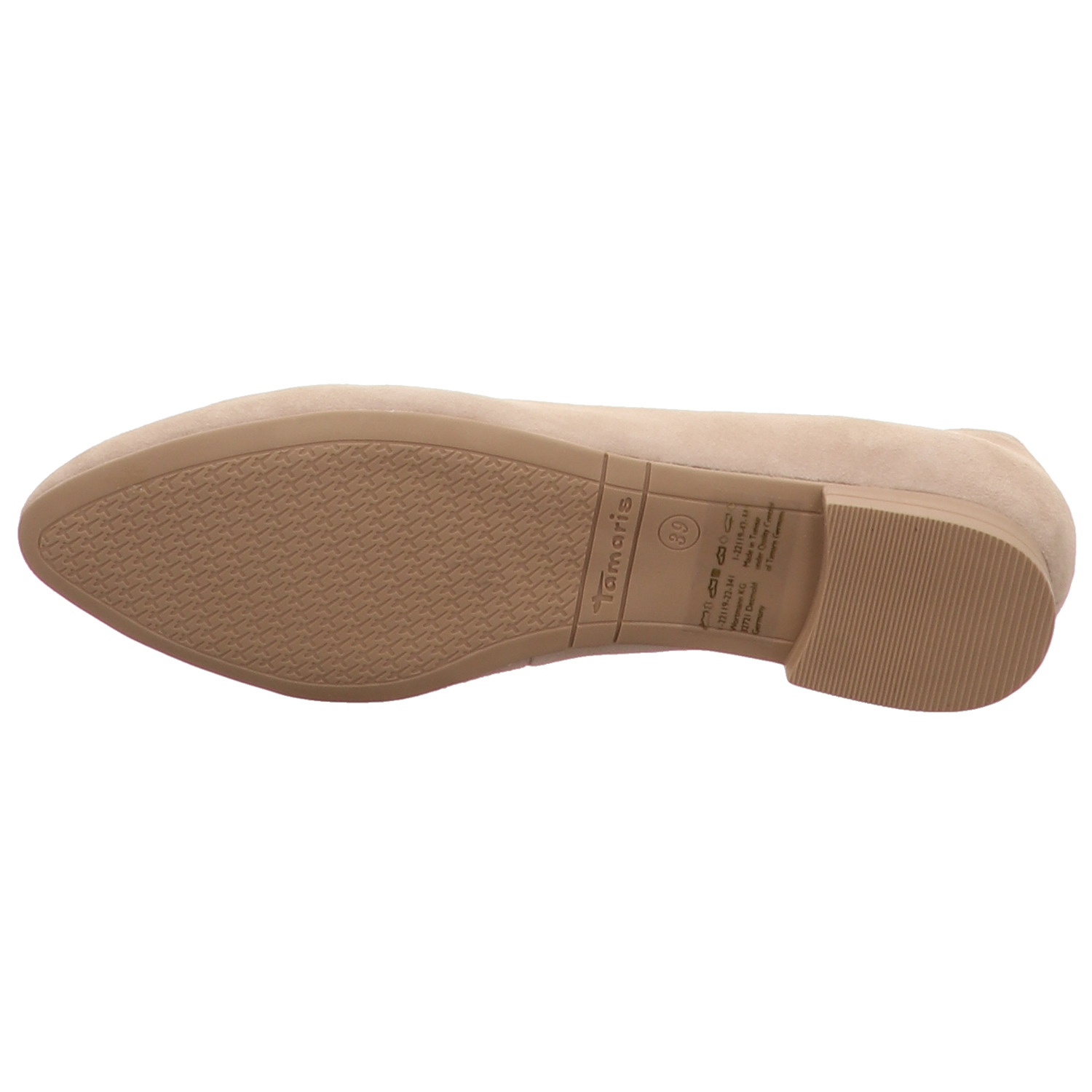 Tamaris Ballerina taupe grau