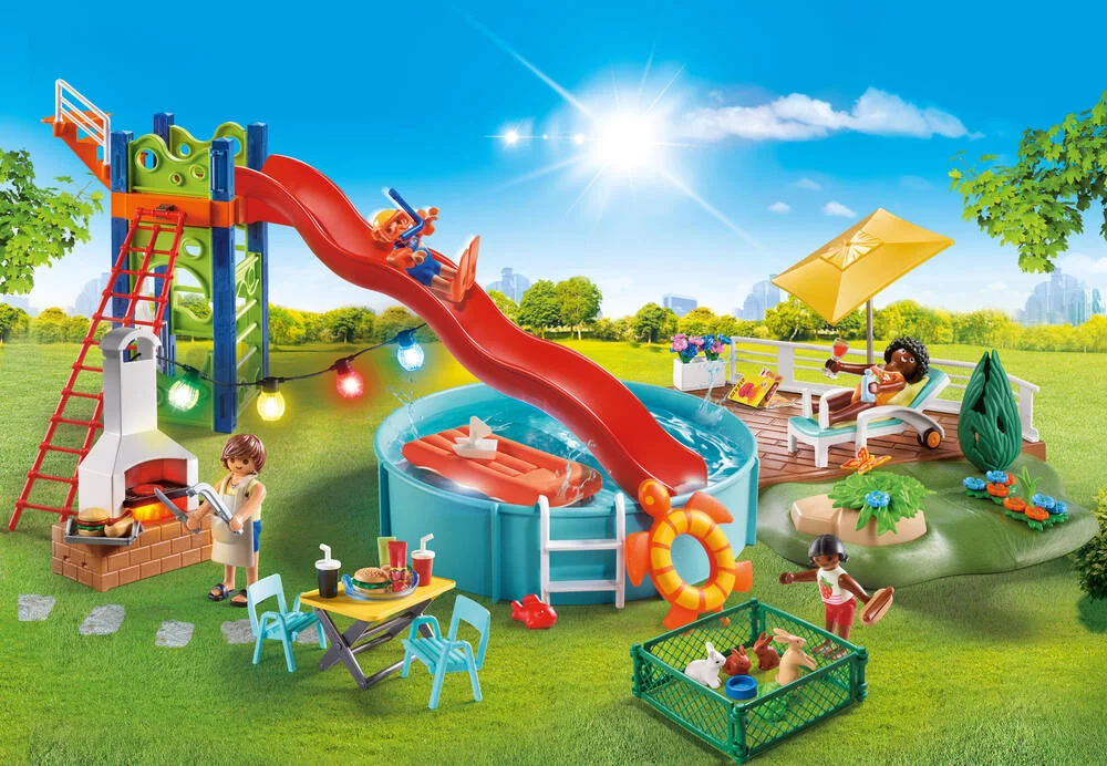 ESPACE DETENTE AVEC PISCINE - 70987