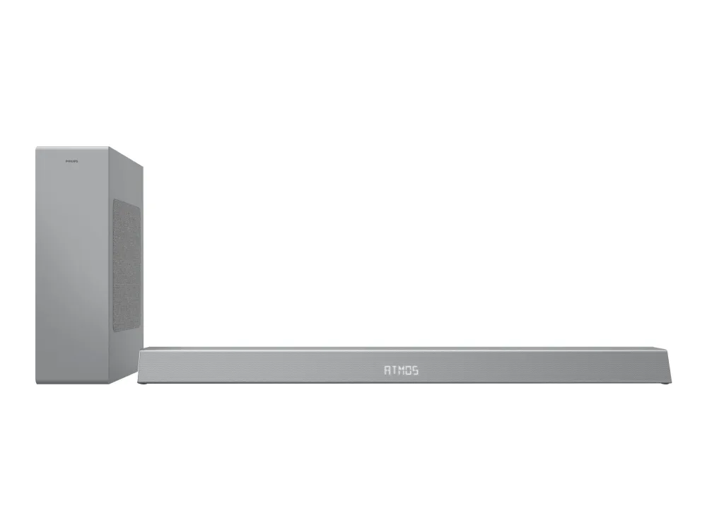 Philips Soundbar speaker TAB8505/10, 240 W max. Built-in subwoofer, Dolby Atmos®, DTS Play-Fi compatible, Connects with voice assistants