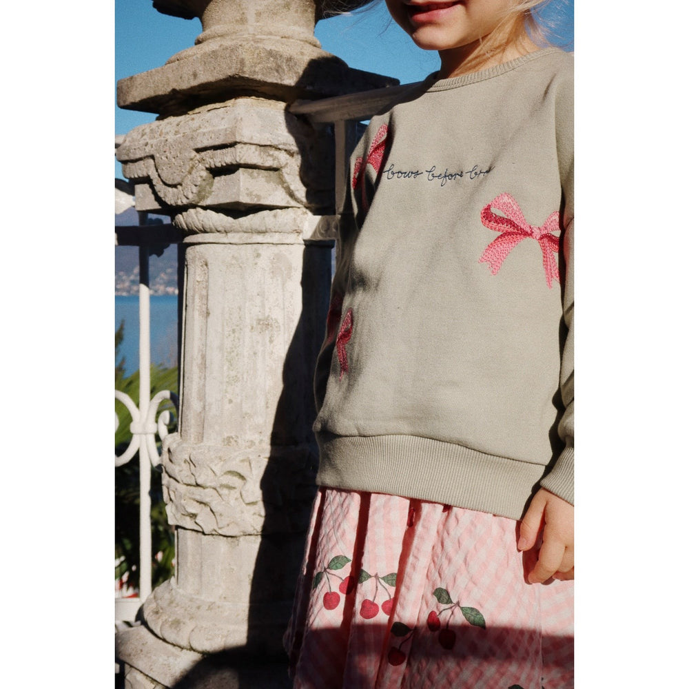 Køb Konges Sløjd Tea Lou Bow Sweatshirt Ocs | Luksusbaby