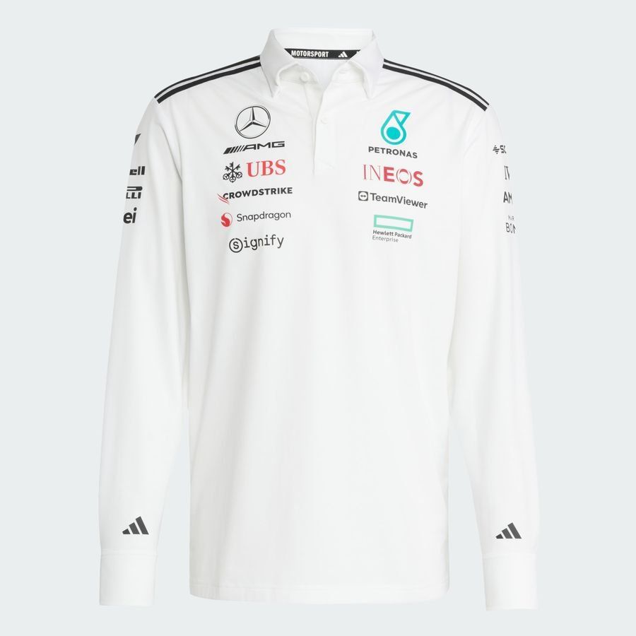Adidas Polo manches longues Mercedes - AMG Petronas Formula One Team