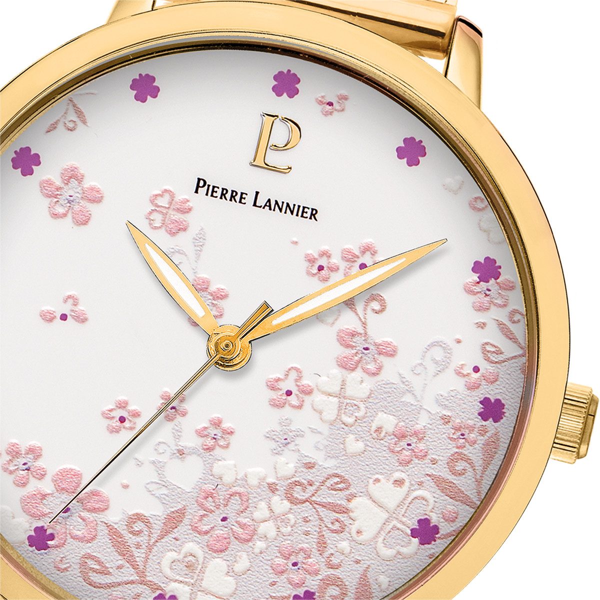 Montre PIERRE LANNIER tallia femme bracelet acier doré