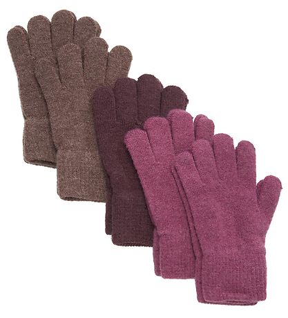 CeLaVi Handschuhe - Wolle/Nylon - 5er-Pack - Mellow Mauve/Sea Tu