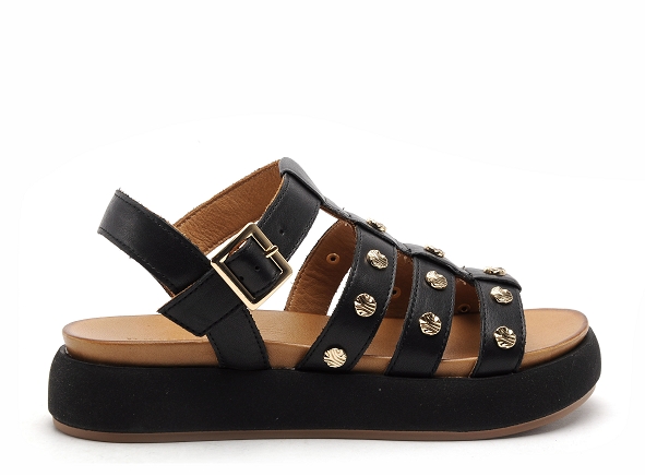 Inuovo nu pieds plats femme a96020 noir