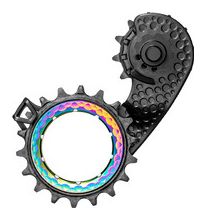 Chape de Dérailleur Hollowcage AbsoluteBlack pour Ultegra / Dura Ace 11 V Rainbow