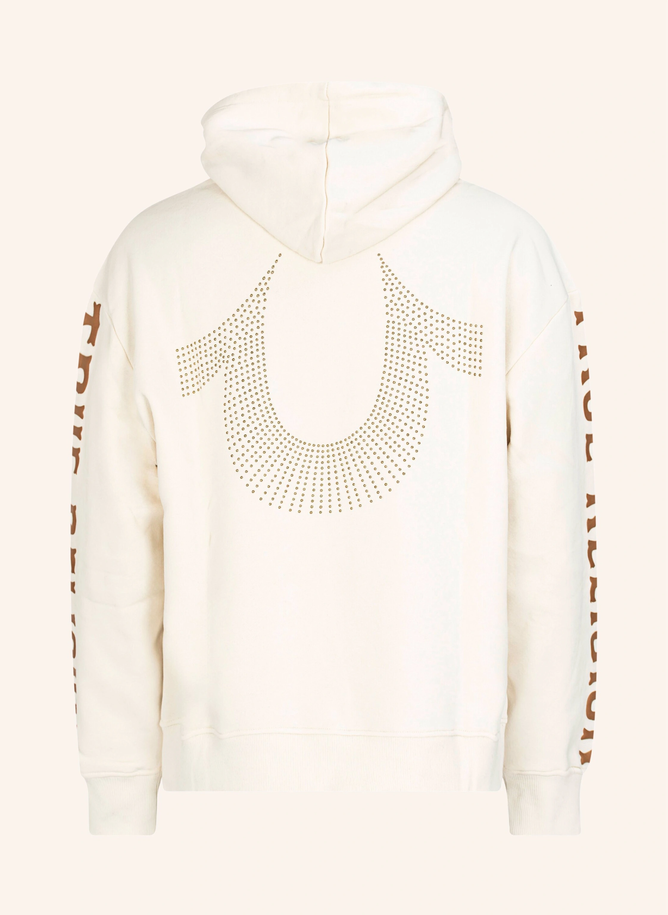TRUE RELIGION Hoodie mit Nieten