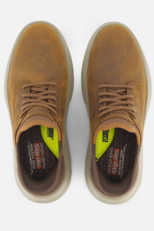 Skechers Slip-Ins Garza-Gervin Instappers bruin