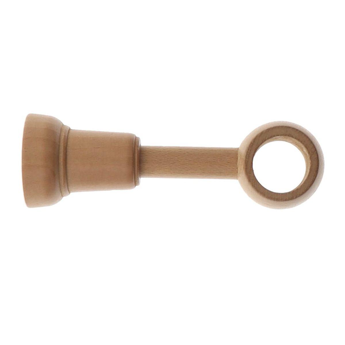 SUPPORT LONG REGLABLE D.28CM NATUREL VERNIS