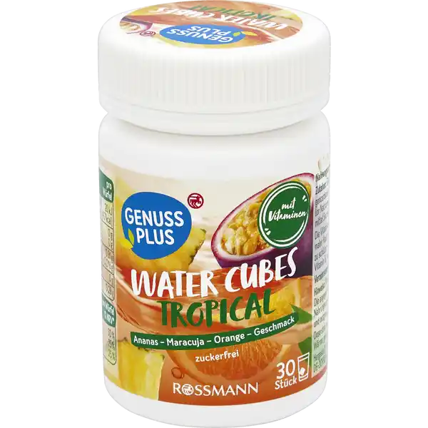 Water Cubes Tropical mit Vitaminen