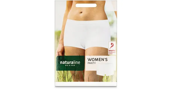 Naturaline TextilDamen Panty weiss L