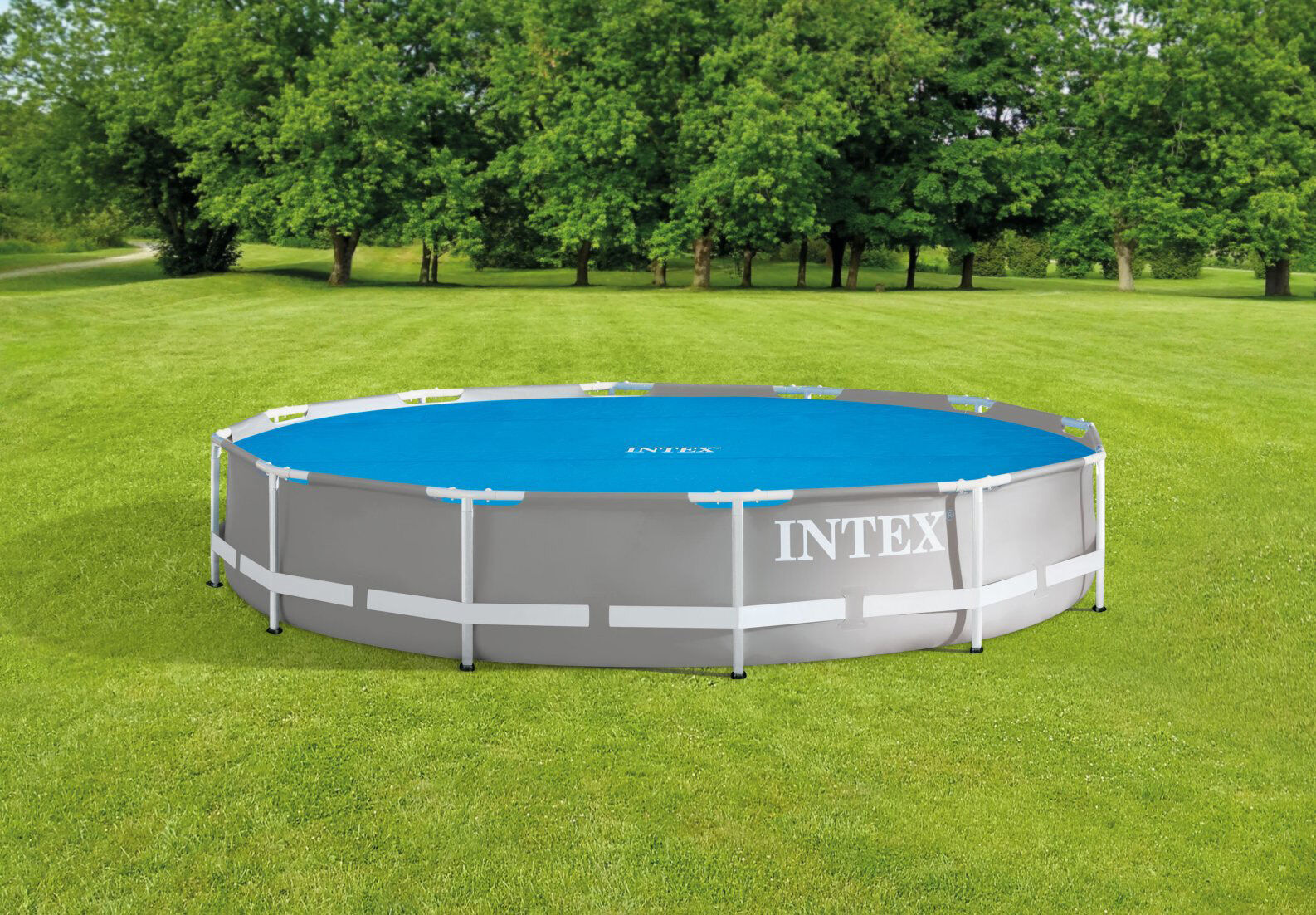Intex Solar Frame Pool Afdekzeil - Zwembaden - Blauw - 366 cm