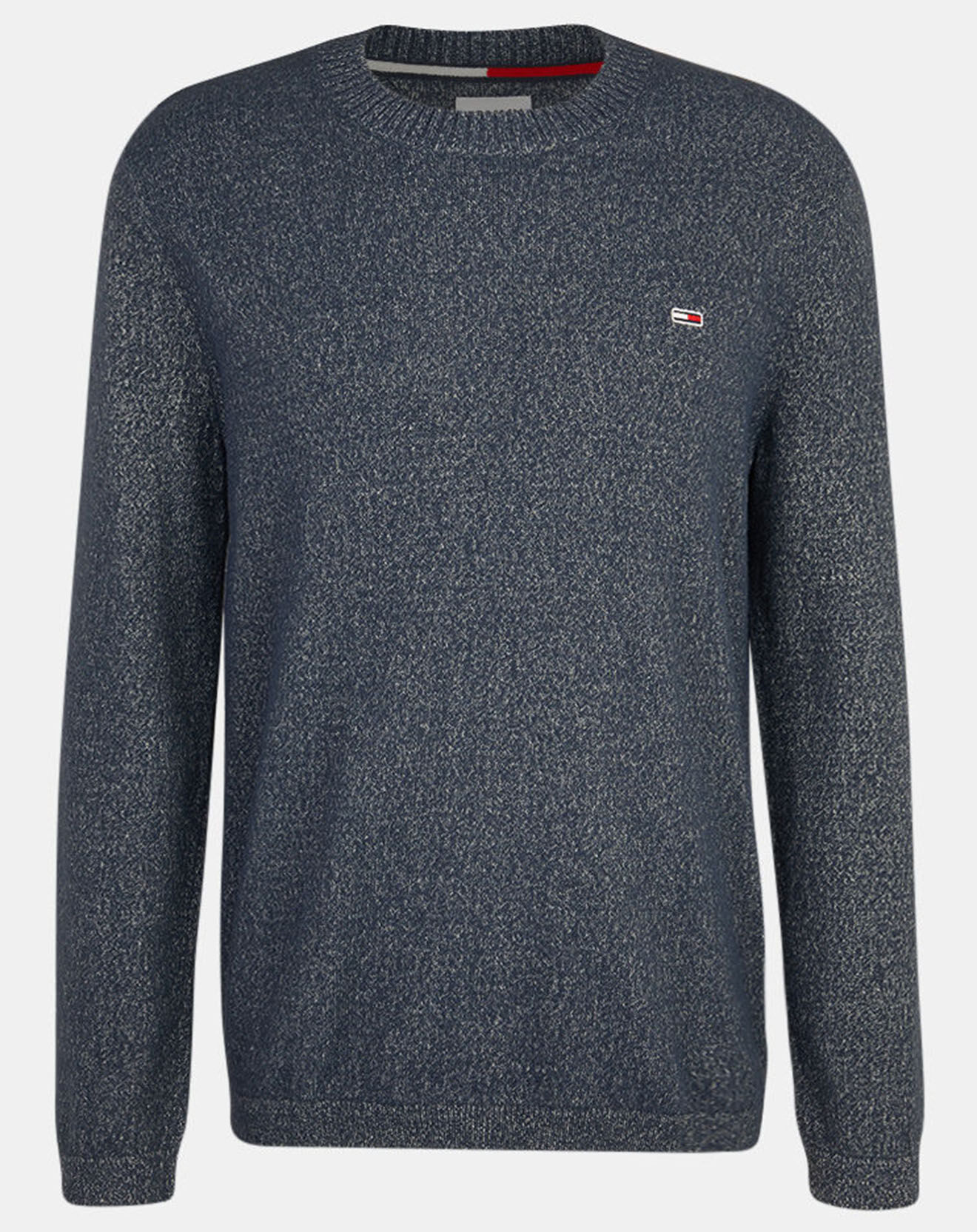 Tommy Jeans Pull Chenille bleu marine