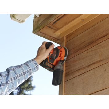 BLACK DECKER excentrische schuurmachine 18V BDCROS18N-XJ zonder accu