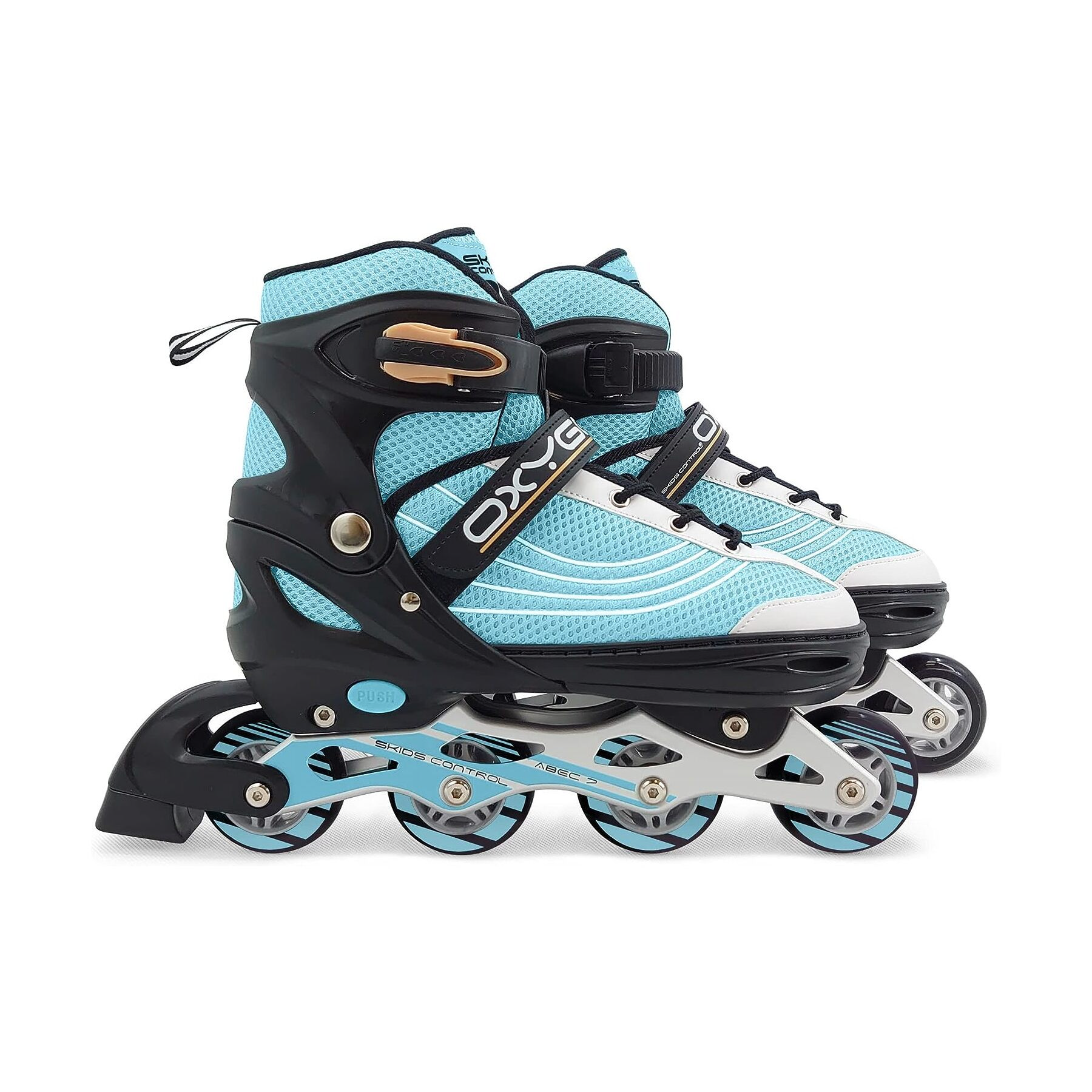 Patins em linha com controle de derrapagem