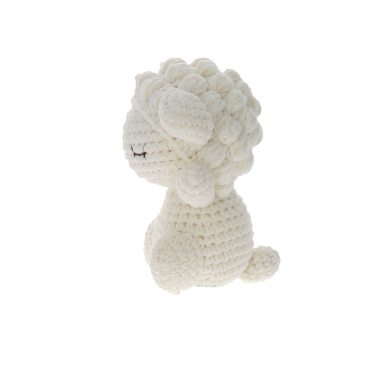 Mouton en crochet assis Frisette