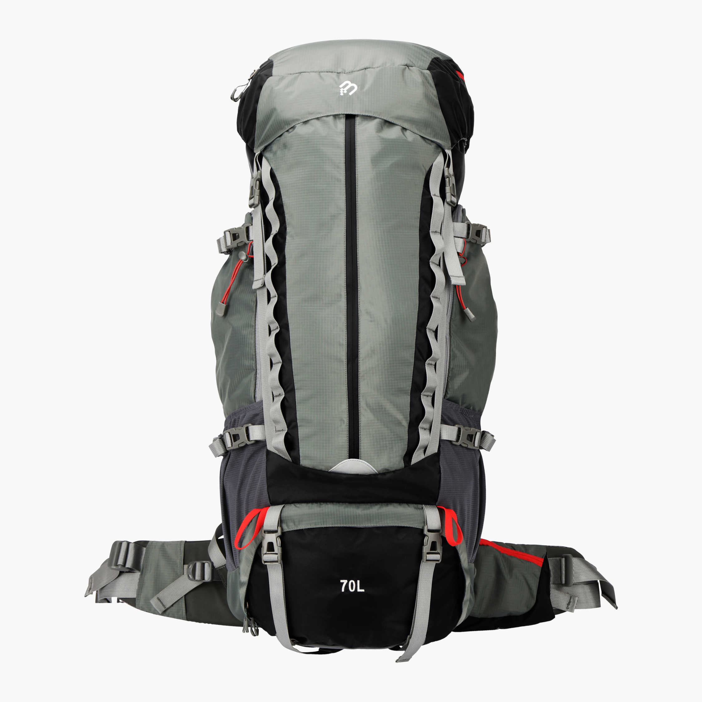 Ryggsekk Backpack, 70 liter, svart