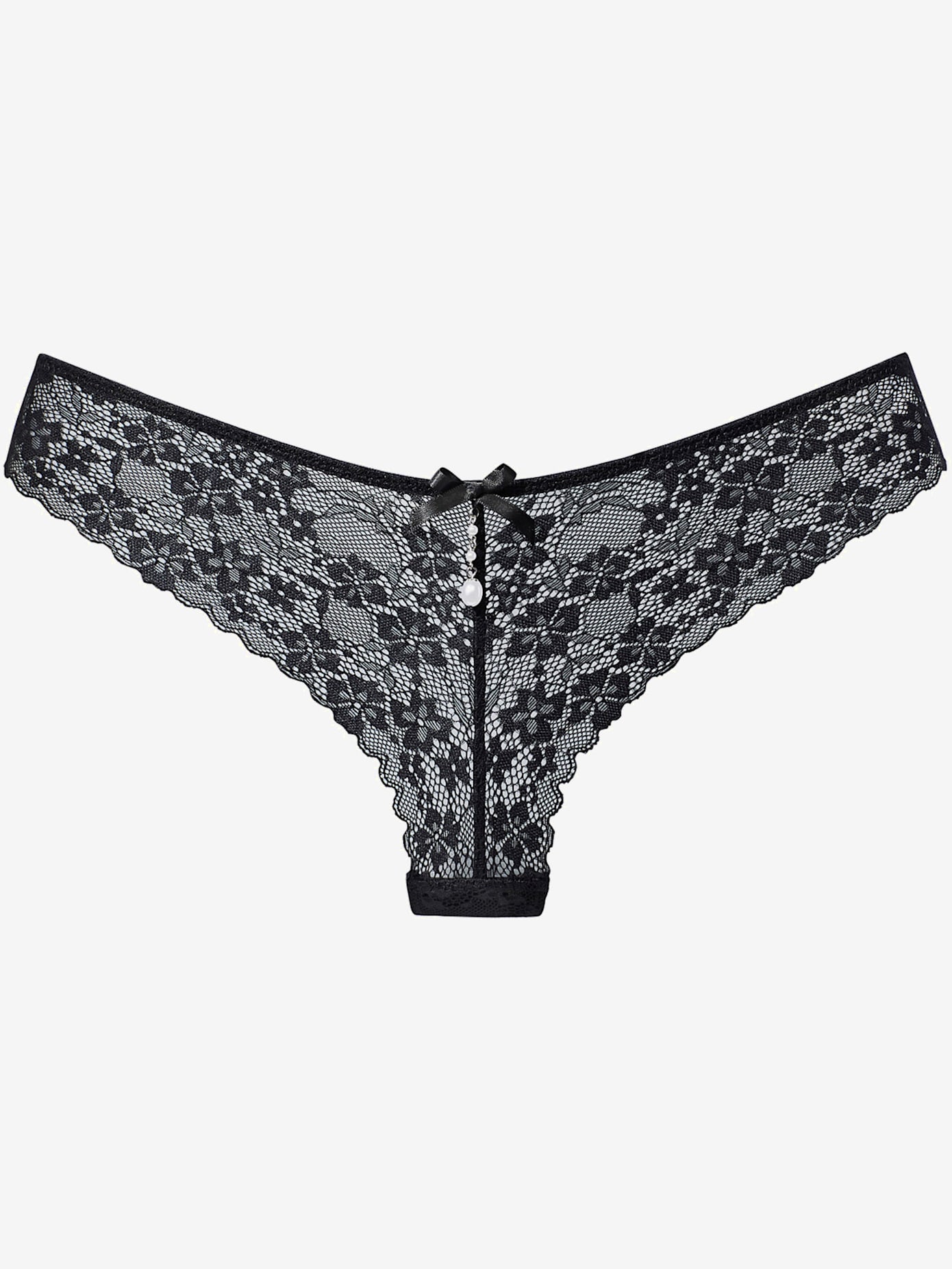 String extravagant en dentelle florale raffinée