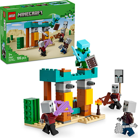 LEGO Minecraft Illager-ørkenpatruljen 21267