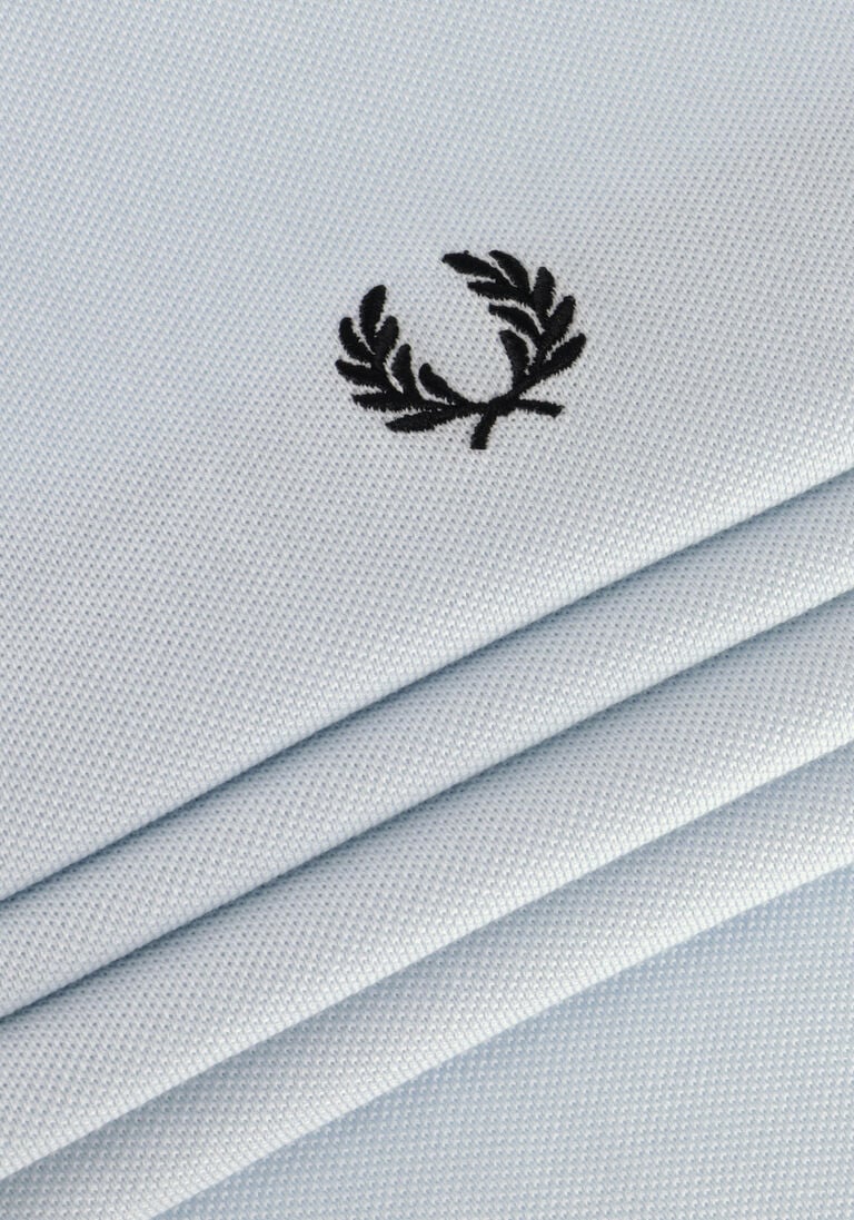FRED PERRY lichtblauwe fred perry polo plain fred perry shirt