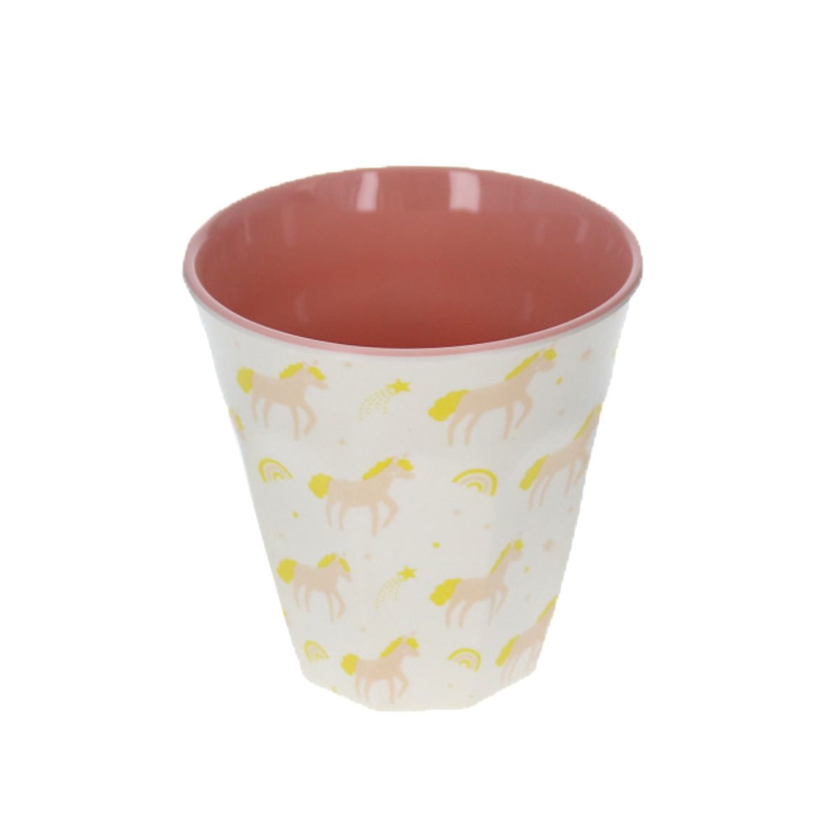 Grand verre licorne mélamine Pause goûter