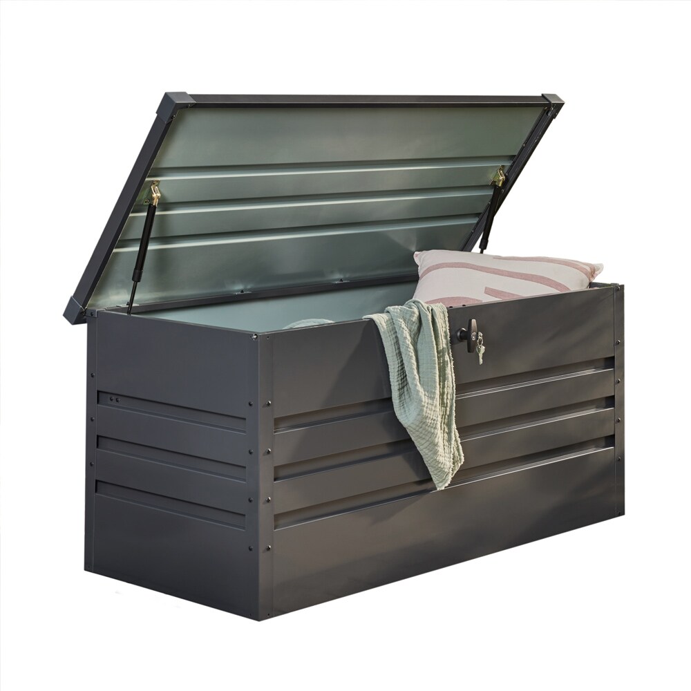 Home Deluxe Metallaufbewahrungsbox Megabox, XXL 600 Liter