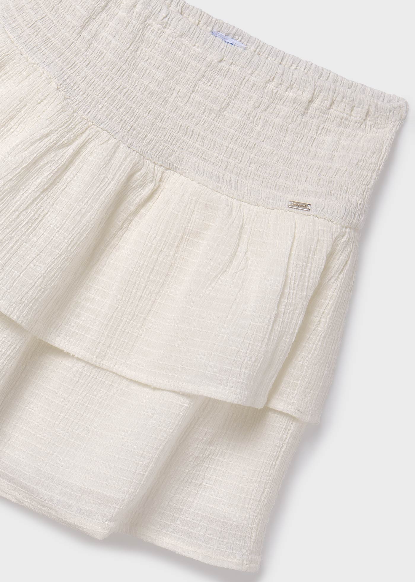 Saia com babados Better Cotton para meninas