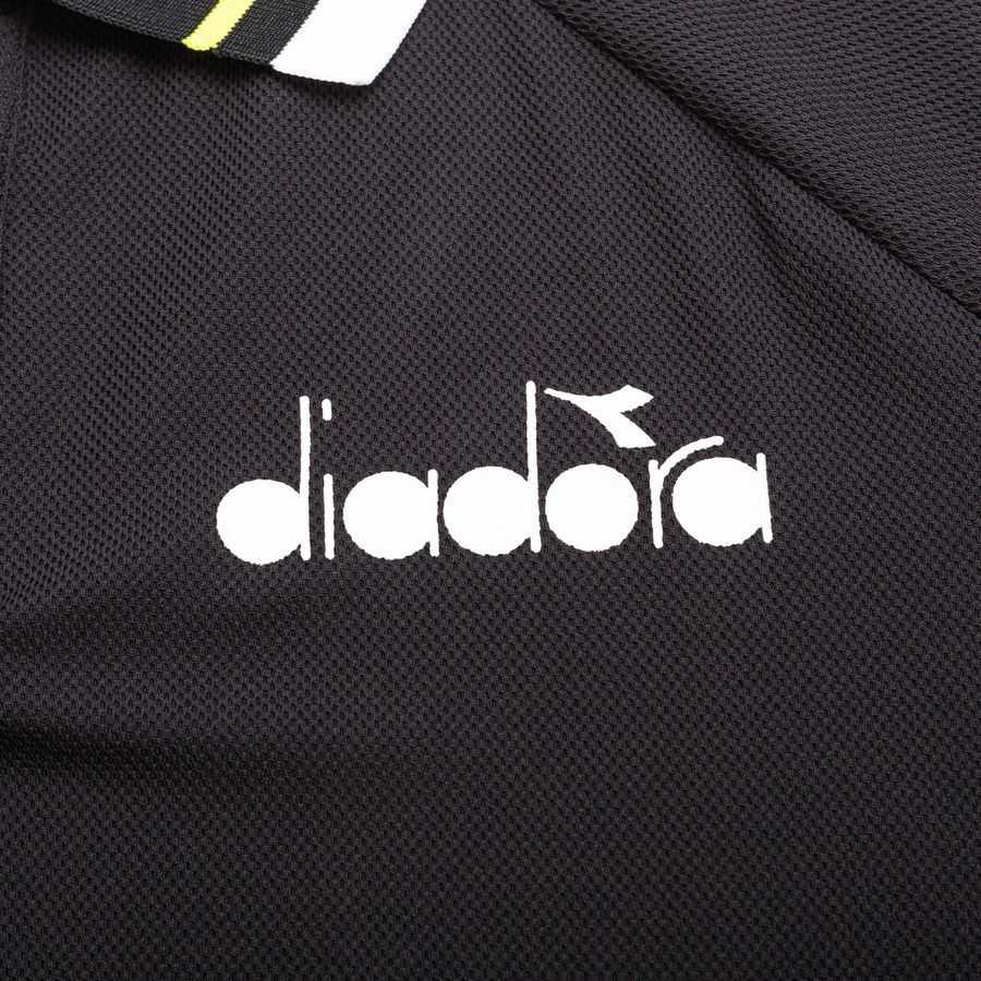 Diadora Polo Icon - Noir/Blanc