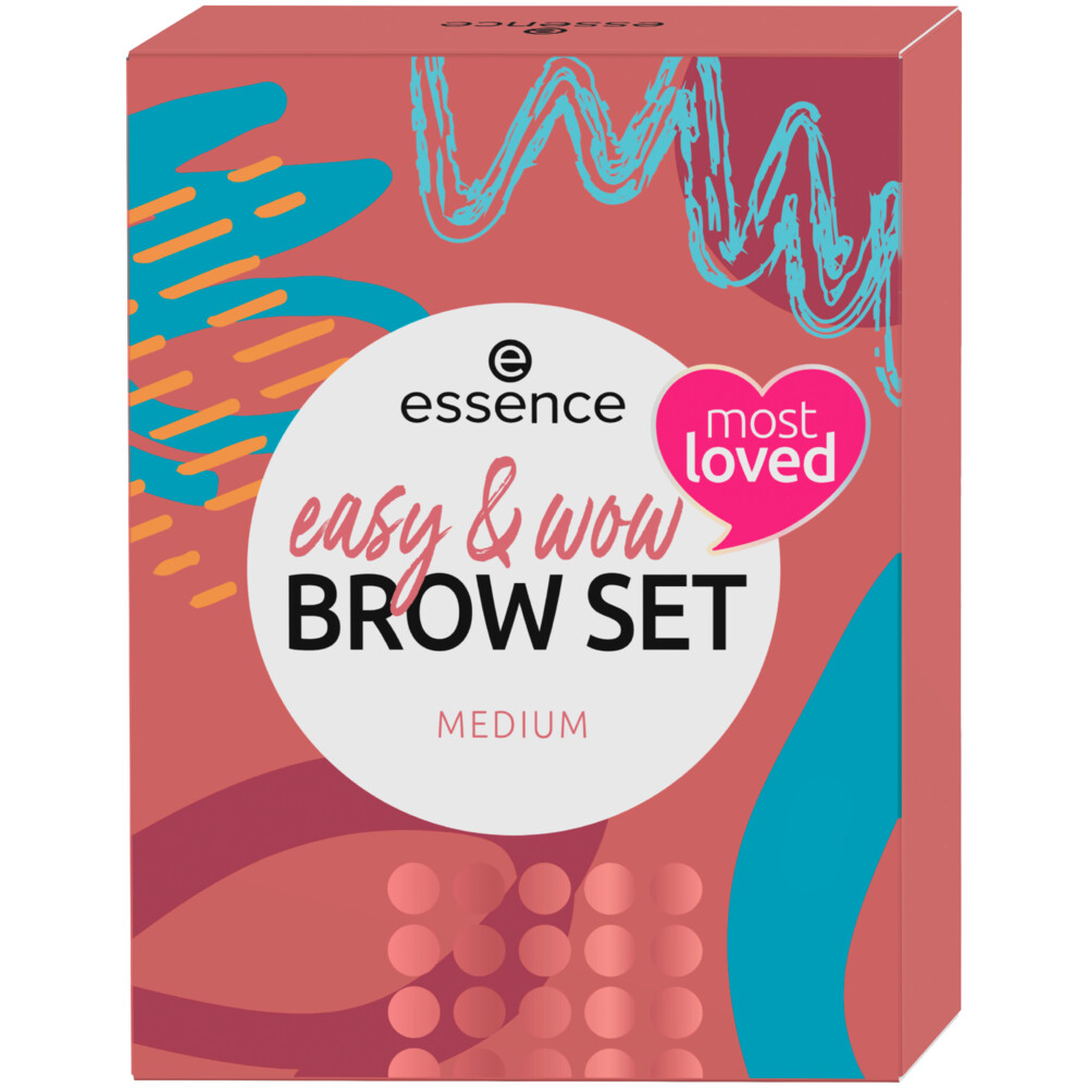 essence Easy & WOW Brow SetMedium3 stuks