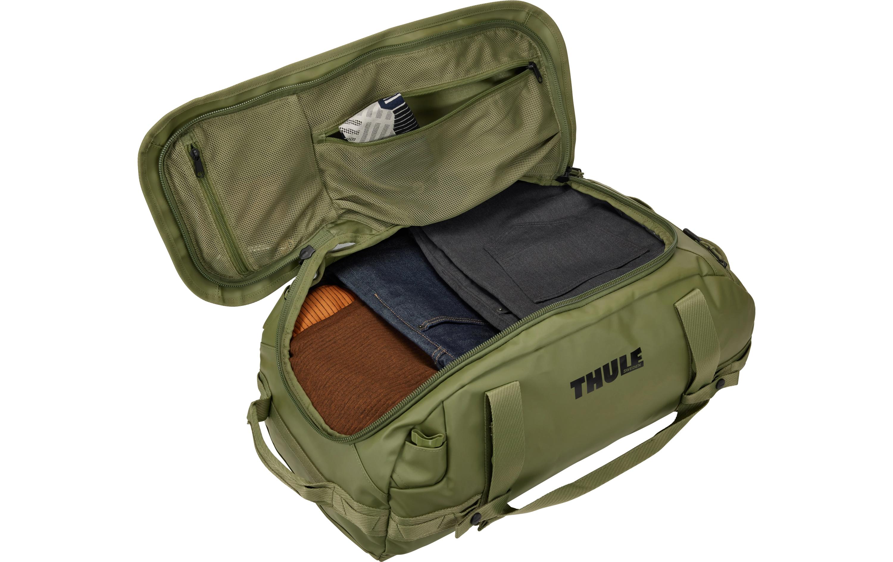 Duffle Bag Chasm 40 l, Olivine<br>Reisetasche und Rucksack in einem