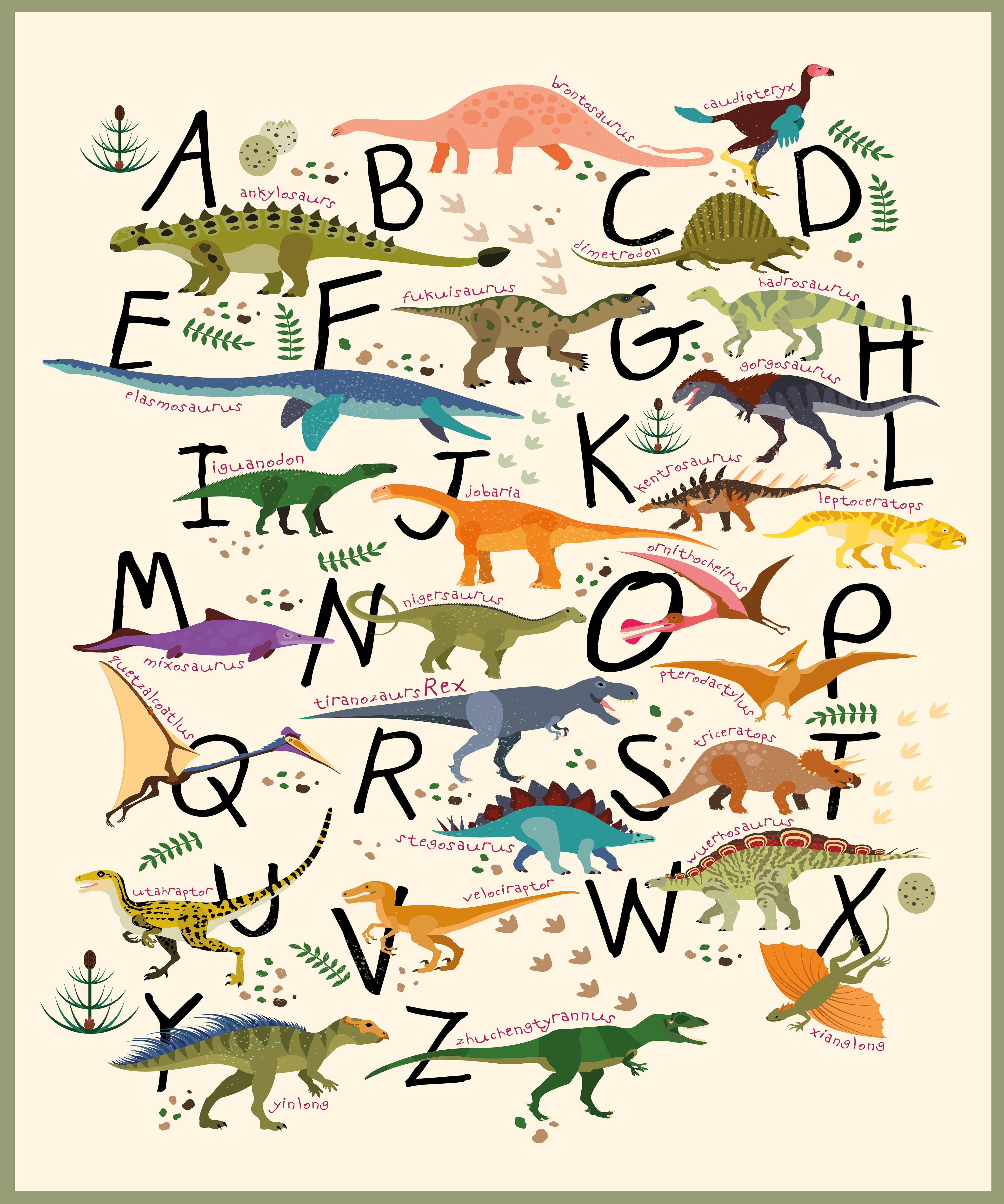 TAPIS 100X120CM DINOSAURES MULTICOLORE
