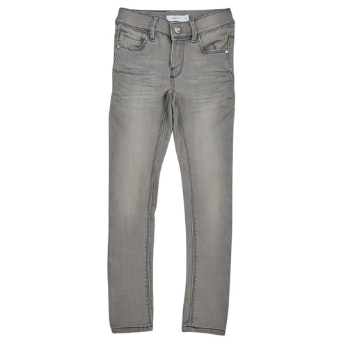 Name it - NKFPOLLY SKINNY JEANS - Gris clair