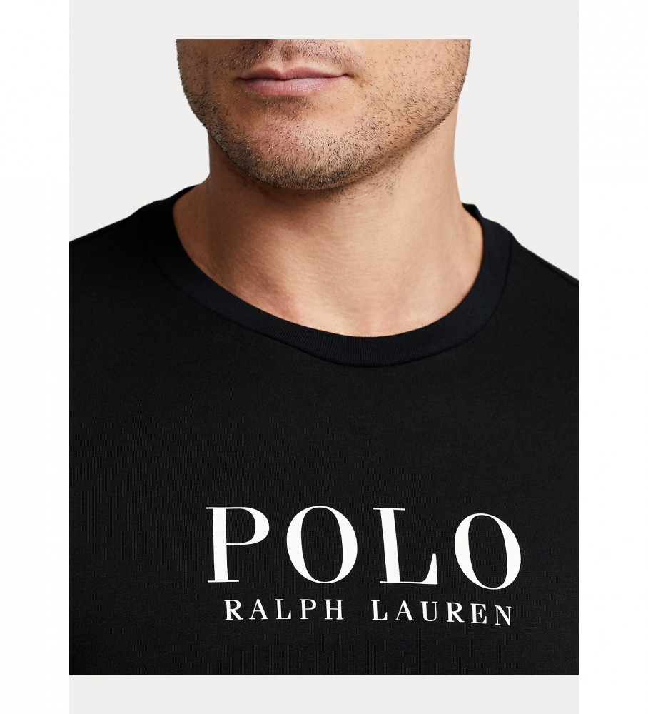 Camiseta Ralph Lauren Crew RL Preta