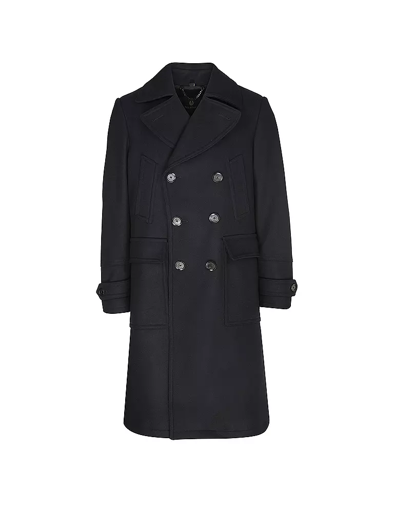 BELSTAFF Wollmantel MILFORD LONG COAT blau