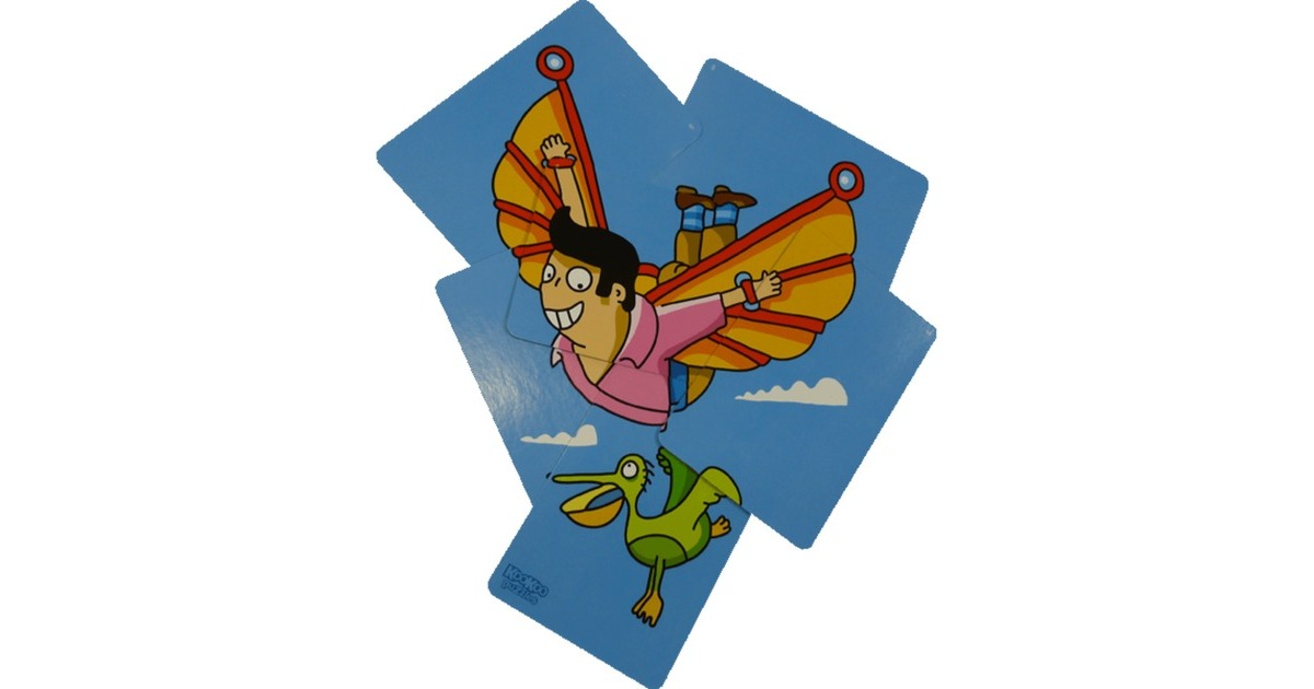 999 GamesKooKoo Puzzle: Vliegen Kaartspel  (Nederlands, 20 minuten, Vanaf 7 jaar, 5 kaartpuzzels)