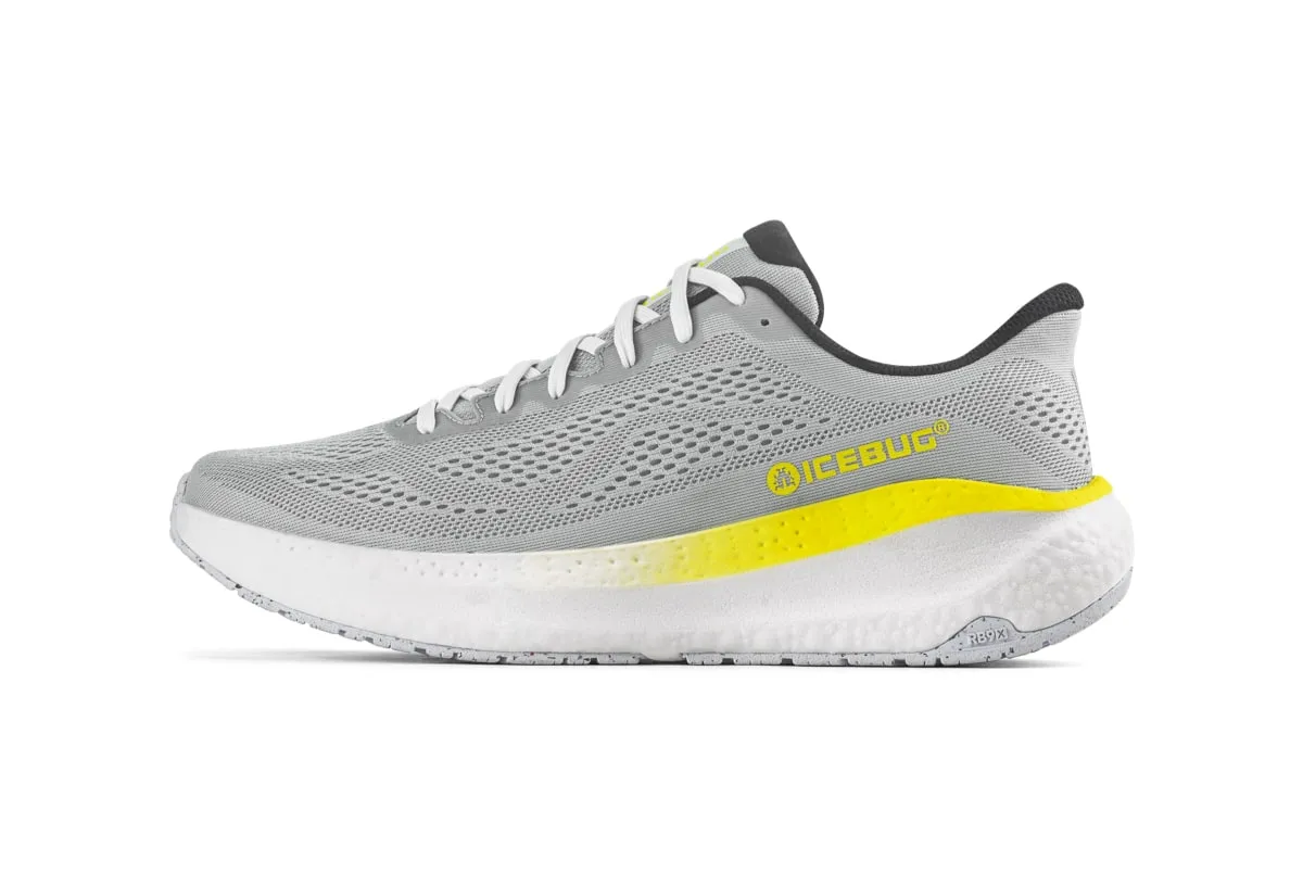 Icebug Women's Aura Rb9x Light Grey/Lime
