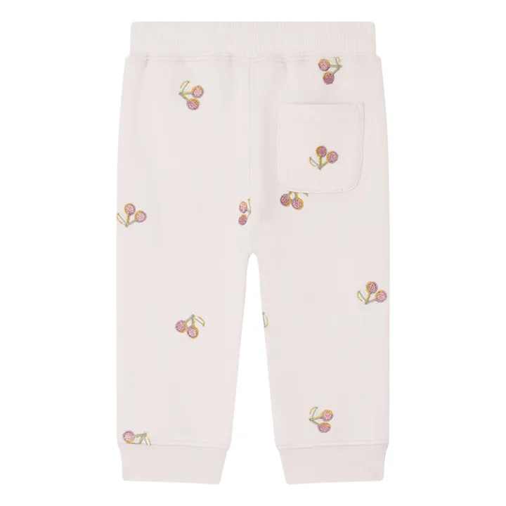 Bonpoint Jogger Bambo Cerises | Rose poudré