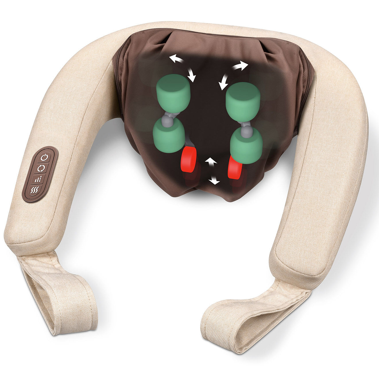 Beurer Appareil de massage 4D pour la nuque beige