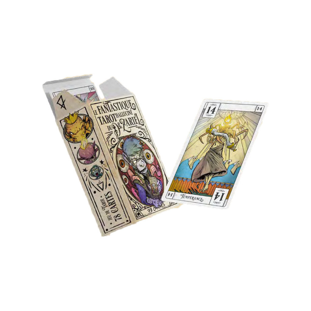 Tarot 78 Cartes - Le Fantastique Tarot Halluciné du Dr. Zariel