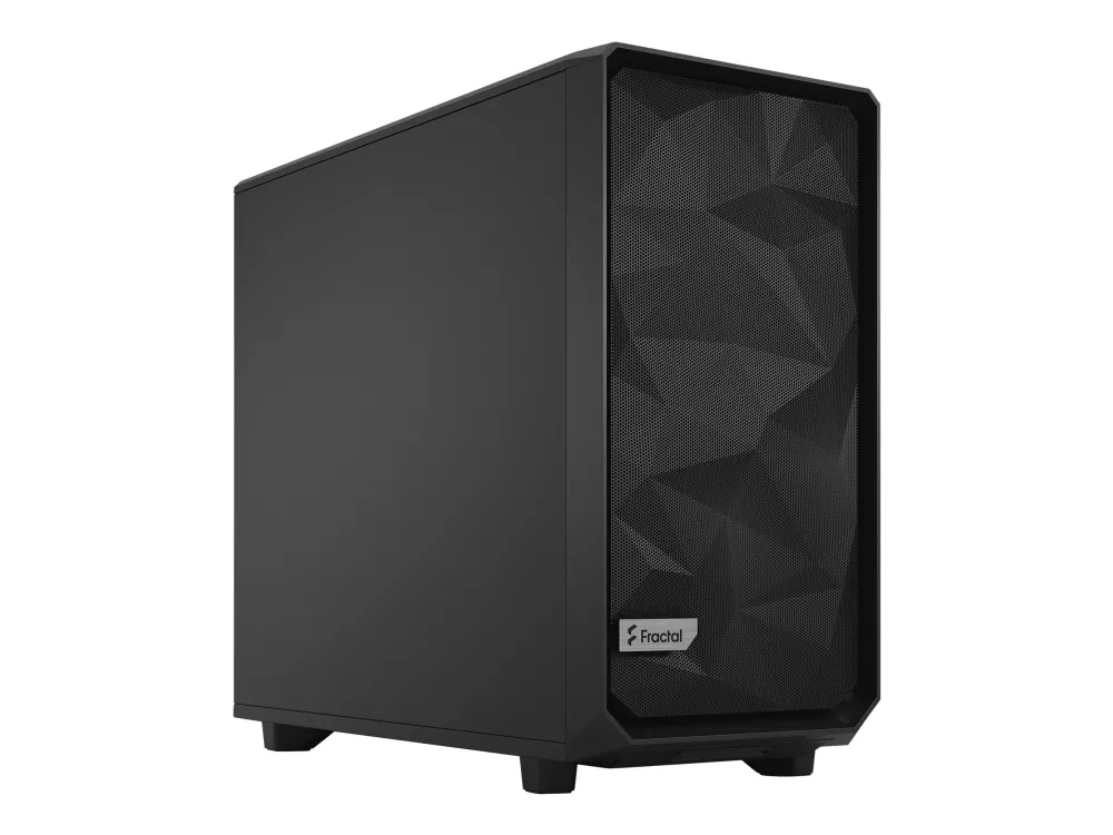 Fractal Design Meshify 2 - Tower - udvidet ATX - ingen strømforsyning (ATX) - sort - USB/Lyd