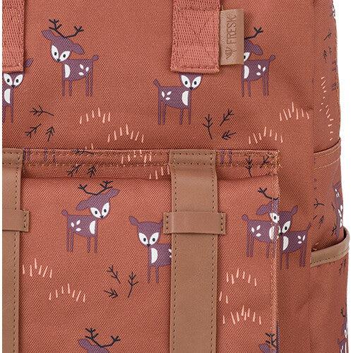 Fresk kinderrugtas hert - amber brown - 36 cm
