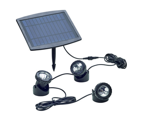 Pontec Beleuchtungsset PondoSolar LED Set 3