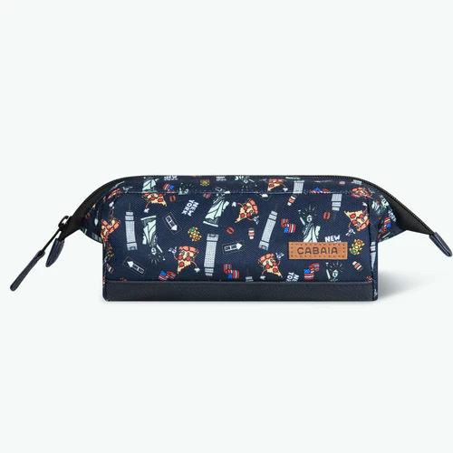 Trousse école Brooklyn bleu marine