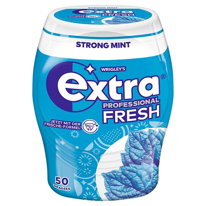 WRIGLEY'S Extra Professional Fresh Dose 70 g, Strong Mint