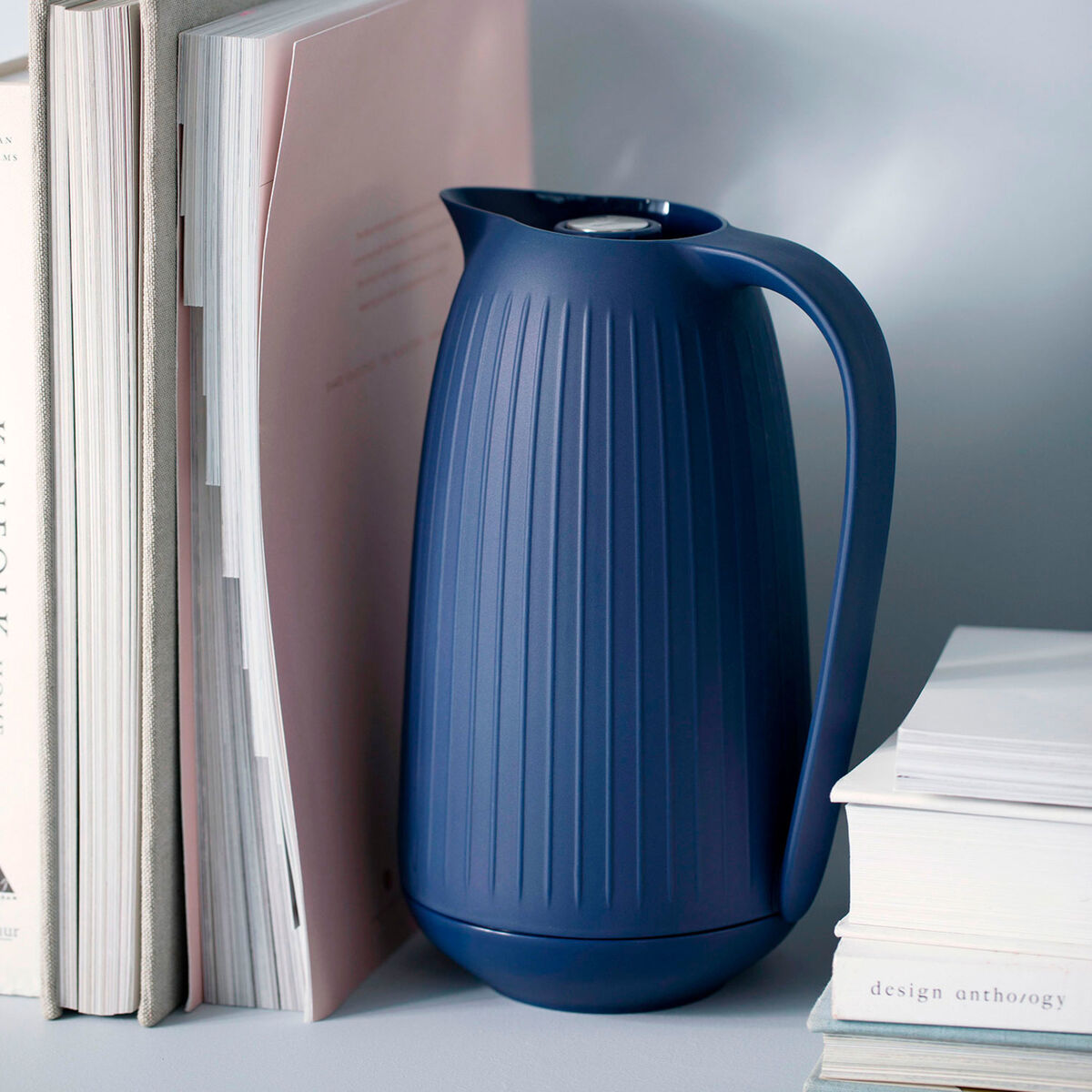 Hammershøi Thermoskanne 1 l Indigo