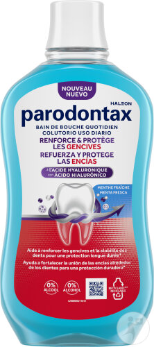 Parodontax Renforce & Protège Gencives Bain De Bouche Menthe Fraîche 500ml