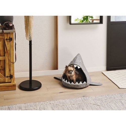 Cama para animais de estimação Beliani Piranha, cinza
