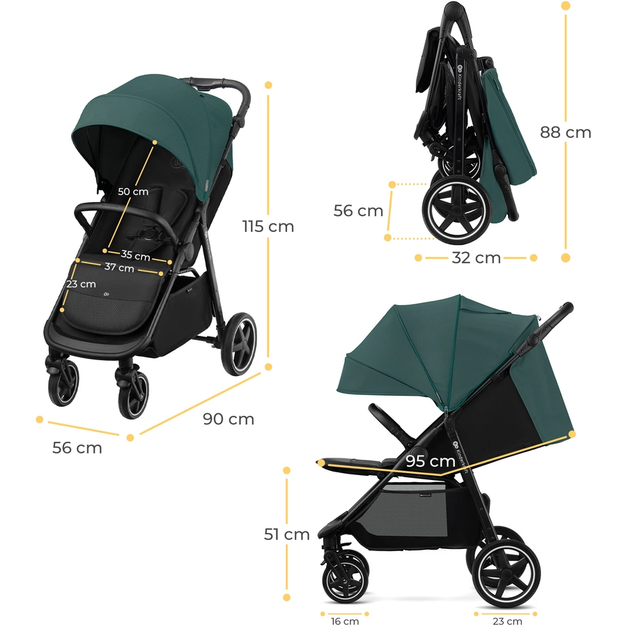 Kinderkraft Buggy ROUTE gray
